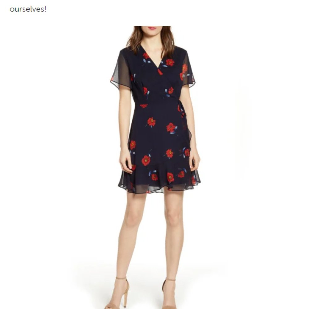 All in Favor Isabella Wrap Dress